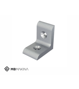 Düz Köşe Bağlantı 30x30 Eloksallı